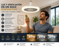 Ventilador LED Inteligente 2 en 1